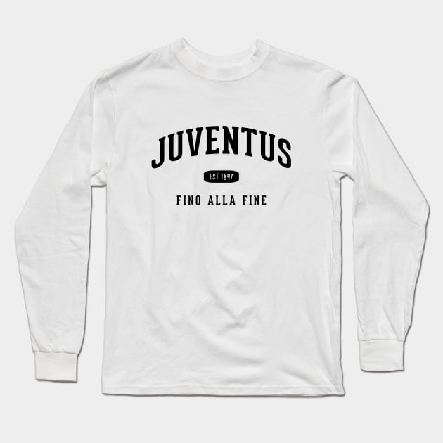 Juventus Long Sleeve T-Shirt by CulturedVisuals